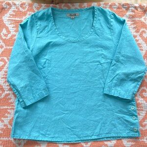100% Flax Linen Top